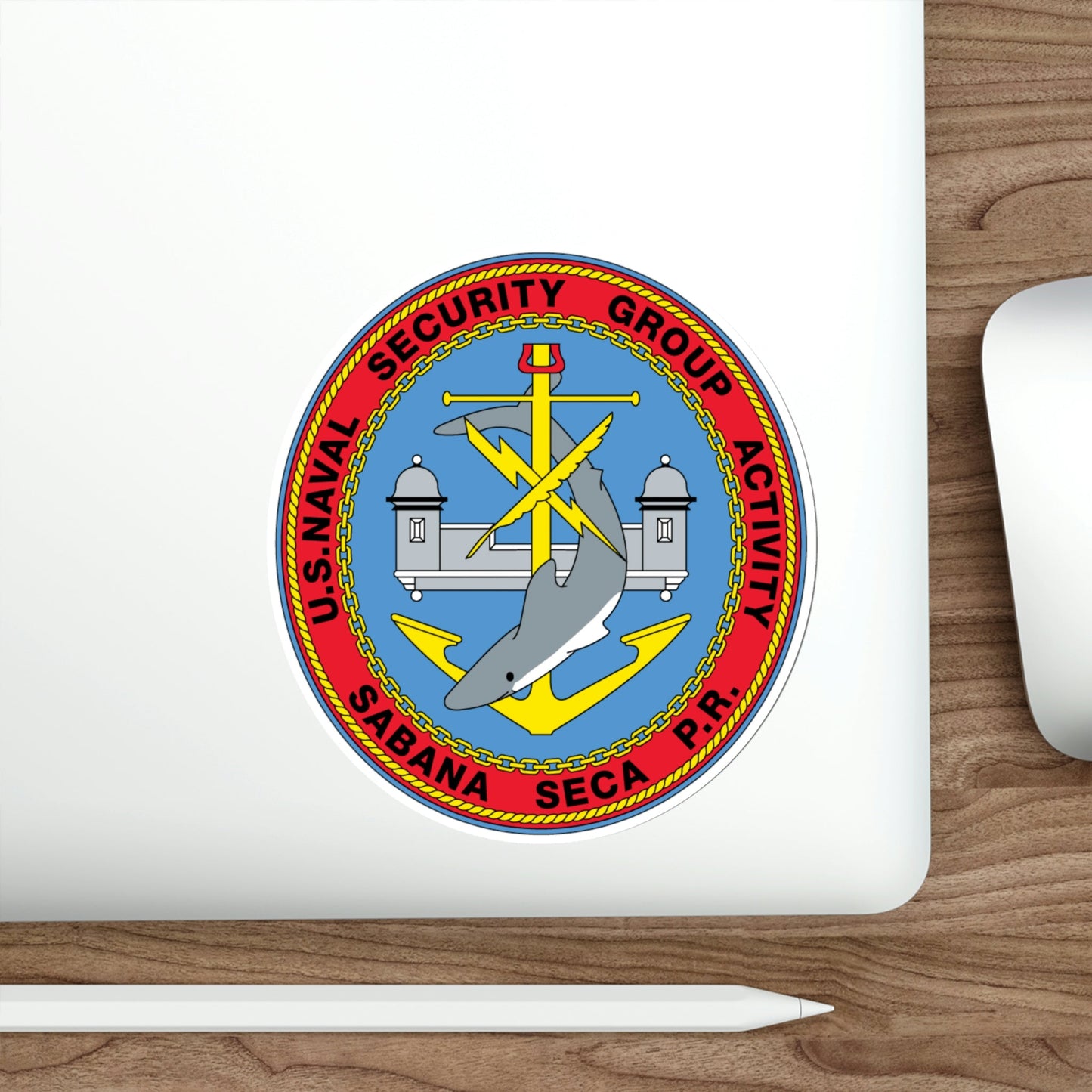 US Naval Security Group Activity Sabana Seca PR (U.S. Navy) STICKER Vinyl Die-Cut Decal-The Sticker Space