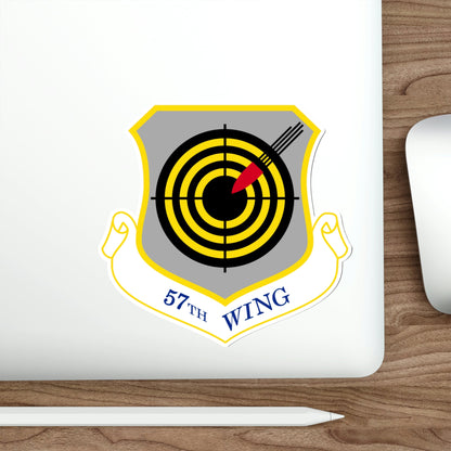 USAF 57th Wing (U.S. Air Force) STICKER Vinyl Die-Cut Decal-The Sticker Space