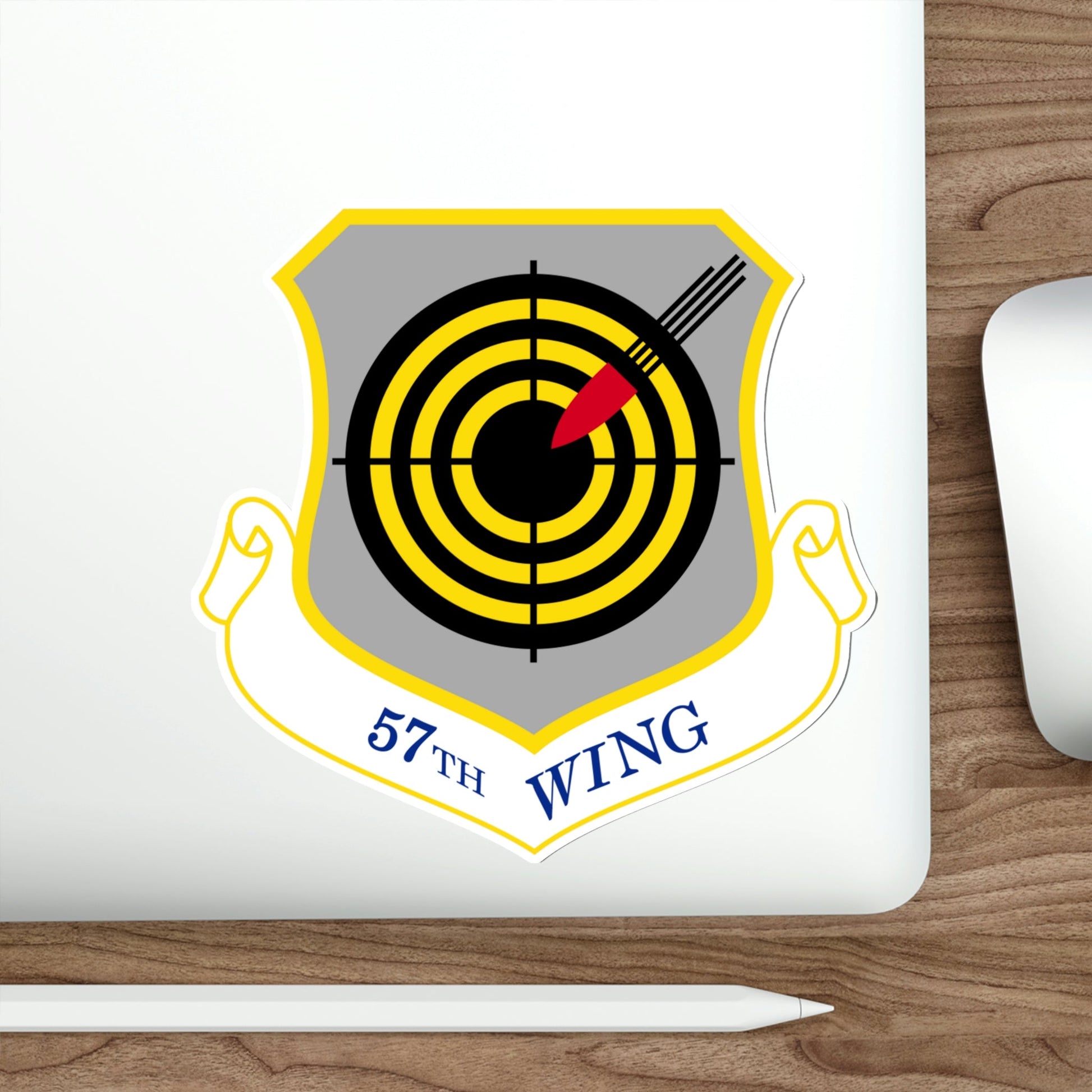 USAF 57th Wing (U.S. Air Force) STICKER Vinyl Die-Cut Decal-The Sticker Space