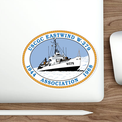USCG Eastwind W 279 (U.S. Coast Guard) STICKER Vinyl Die-Cut Decal-The Sticker Space