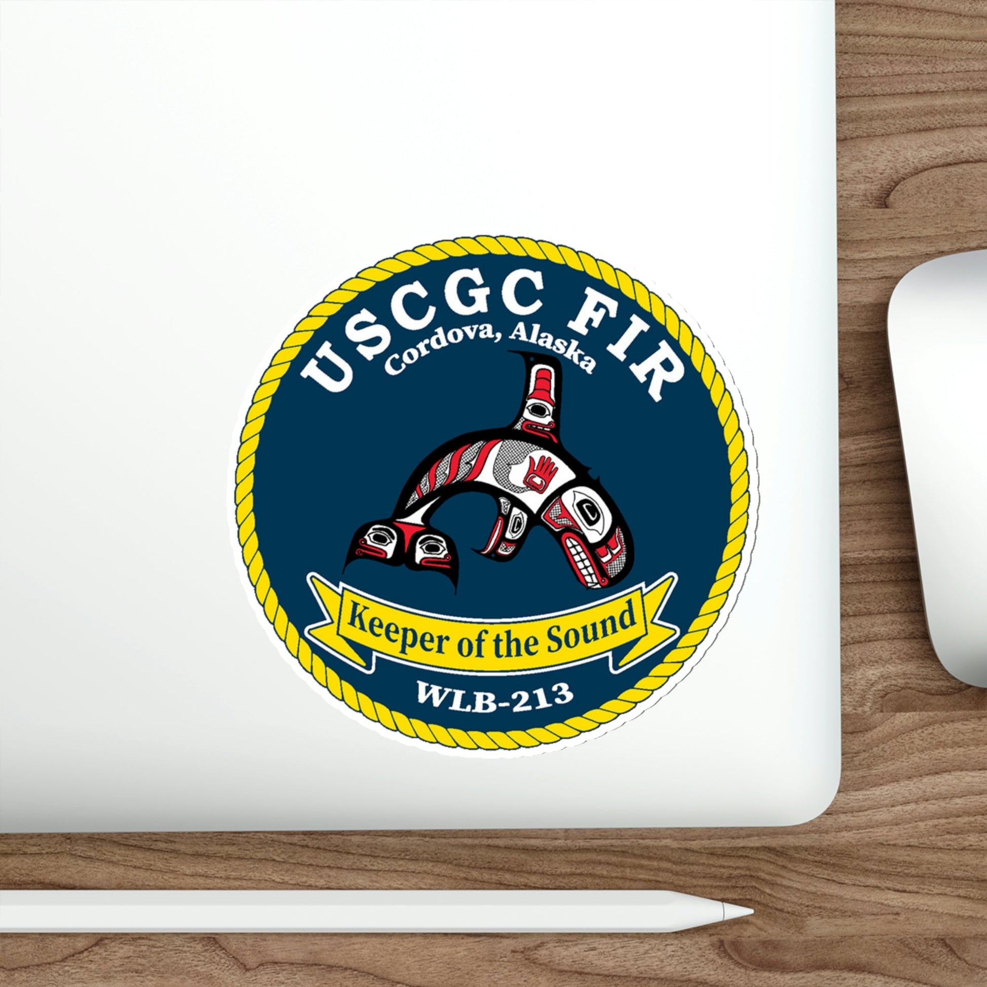 USCG FIR WLB 213 (U.S. Coast Guard) STICKER Vinyl Die-Cut Decal-The Sticker Space