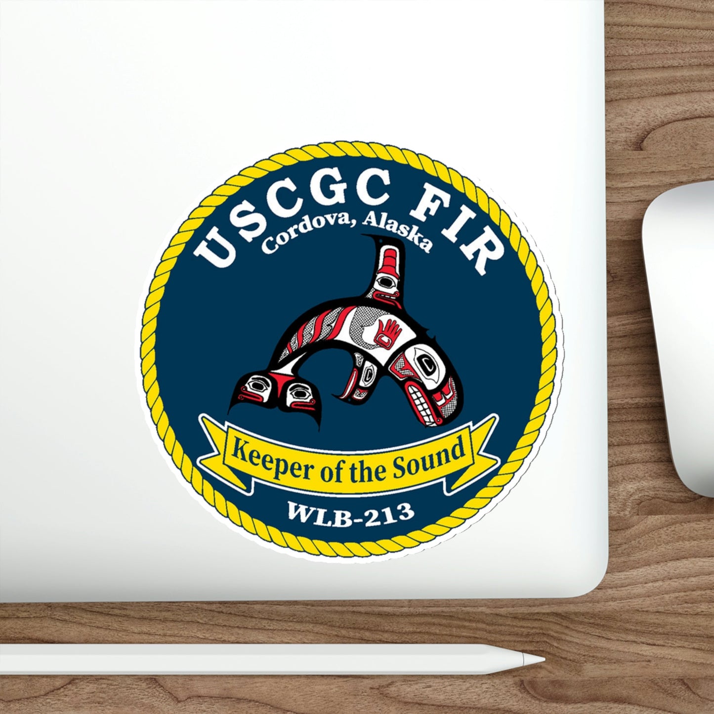 USCG FIR WLB 213 (U.S. Coast Guard) STICKER Vinyl Die-Cut Decal-The Sticker Space