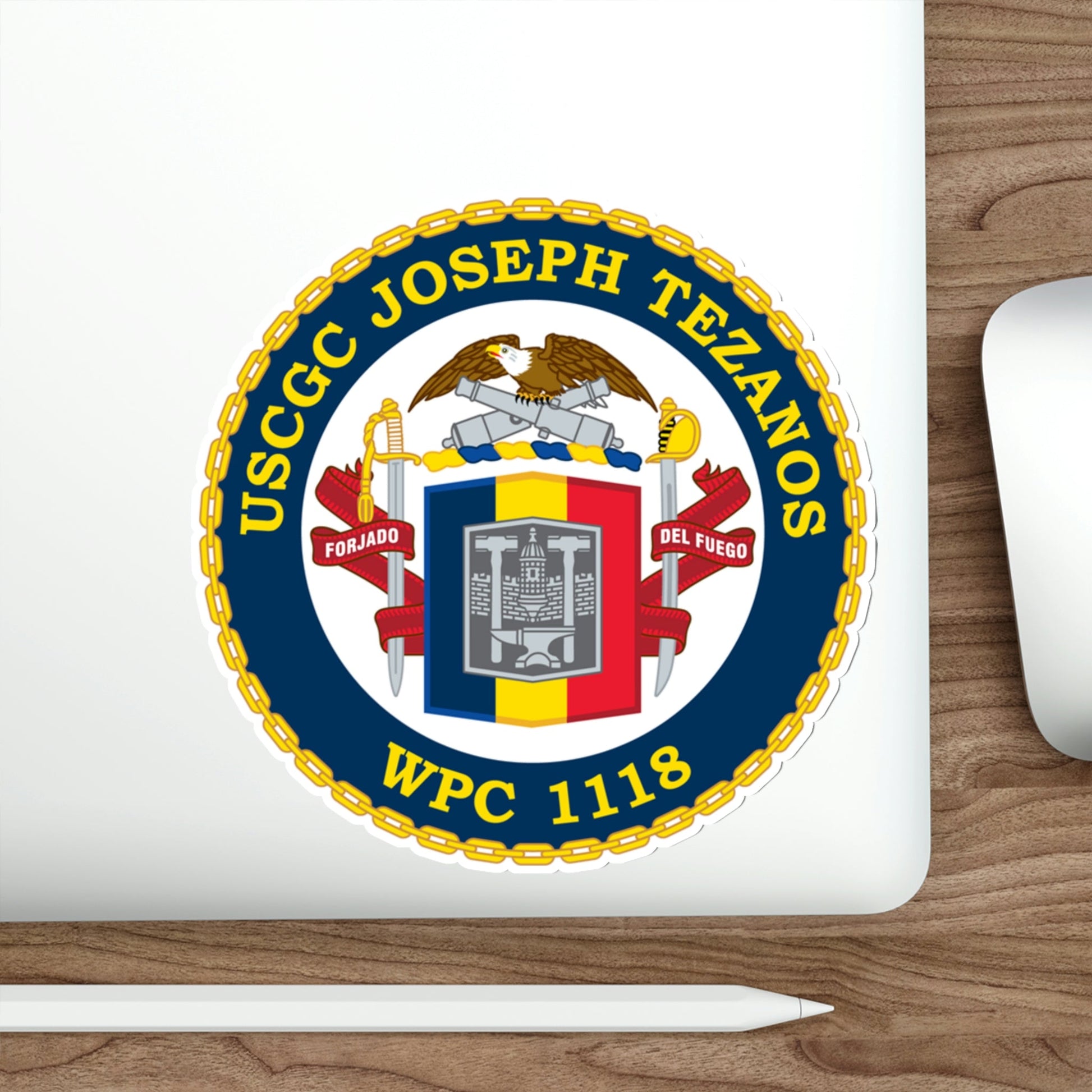 USCG Joseph Tezanos WPC 1118 (U.S. Coast Guard) STICKER Vinyl Die-Cut Decal-The Sticker Space
