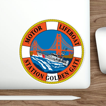 USCG Motor Lifeboat Station Golden Gate (U.S. Coast Guard) STICKER Vinyl Die-Cut Decal-The Sticker Space