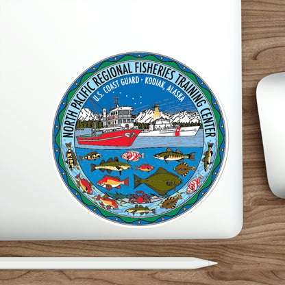 USCG NPRFTC Kodiak Alaska (U.S. Coast Guard) STICKER Vinyl Die-Cut Decal-The Sticker Space