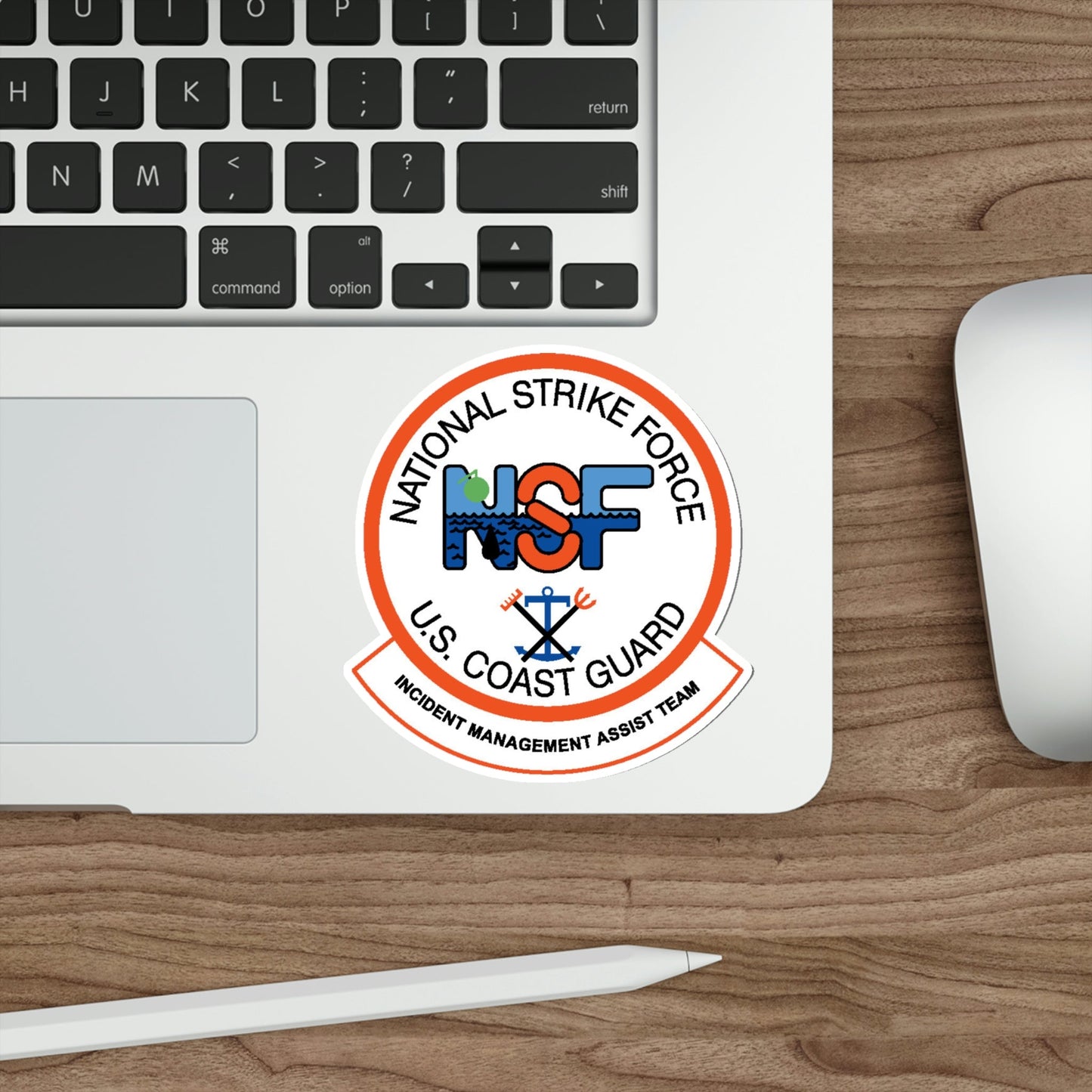 USCG NSF Incident Management Assist Team (U.S. Coast Guard) STICKER Vinyl Die-Cut Decal-The Sticker Space