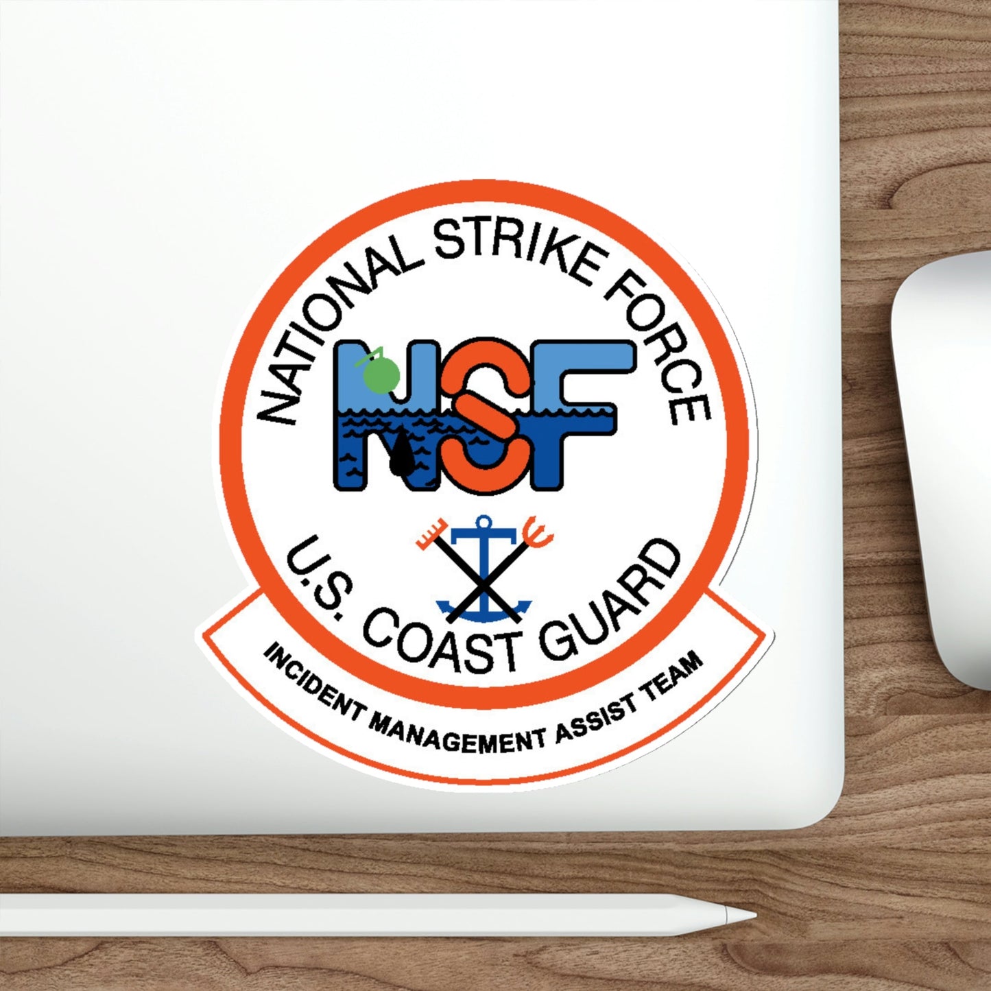 USCG NSF Incident Management Assist Team (U.S. Coast Guard) STICKER Vinyl Die-Cut Decal-The Sticker Space