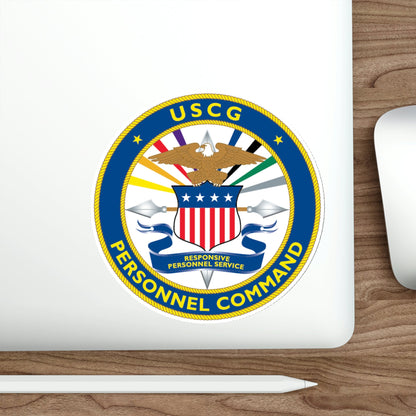 USCG Personnel Command (U.S. Coast Guard) STICKER Vinyl Die-Cut Decal-The Sticker Space