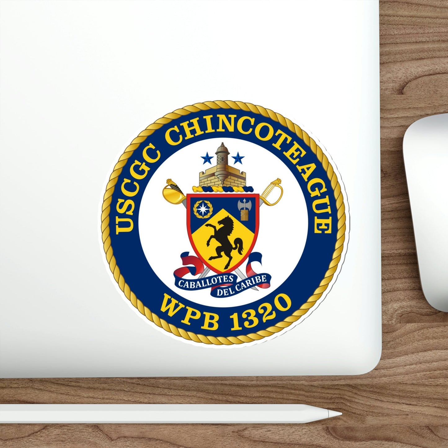USCGC Chincoteague WPB 1320 (U.S. Coast Guard) STICKER Vinyl Die-Cut Decal-The Sticker Space