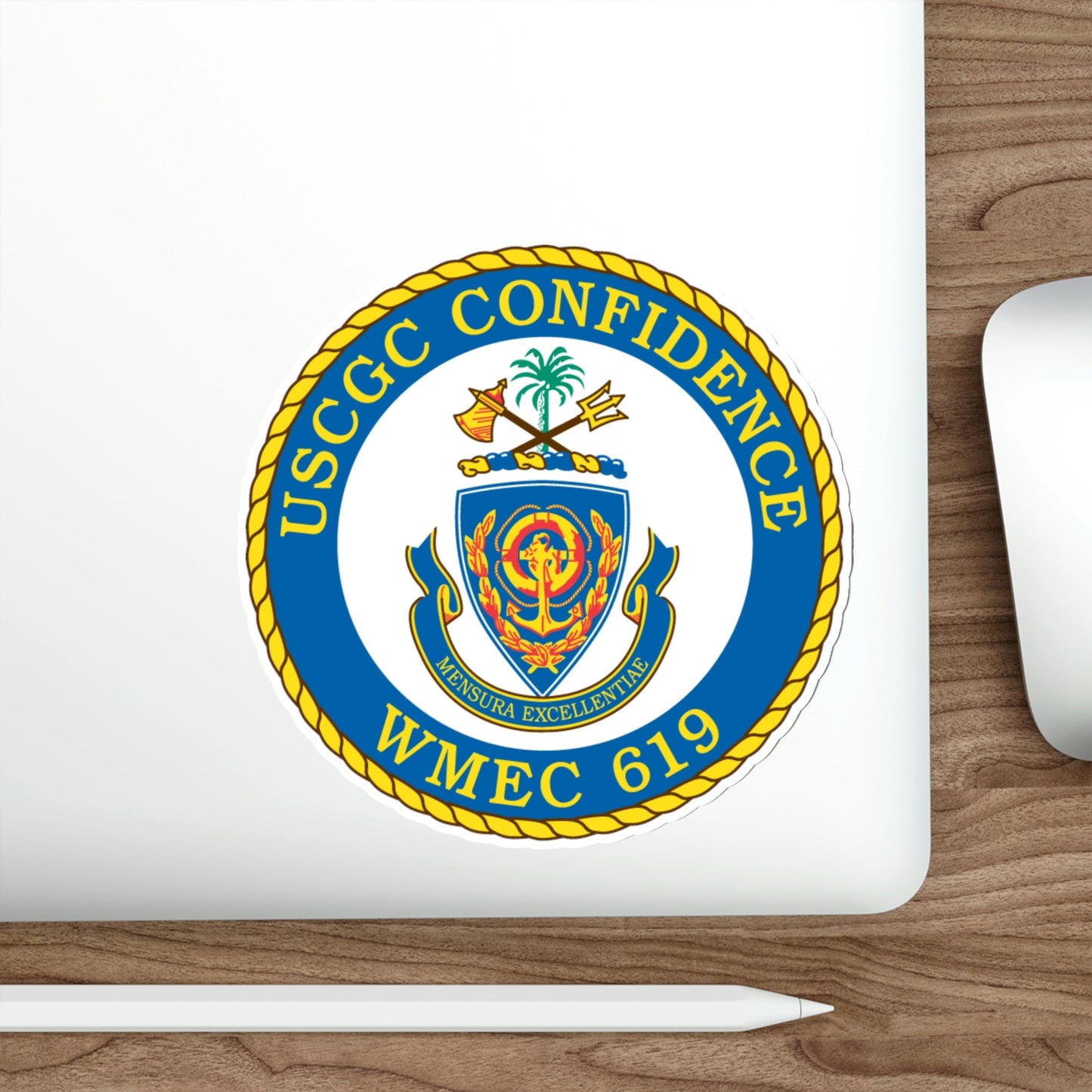 USCGC Confidence WMEC 619 (U.S. Coast Guard) STICKER Vinyl Die-Cut Decal-The Sticker Space