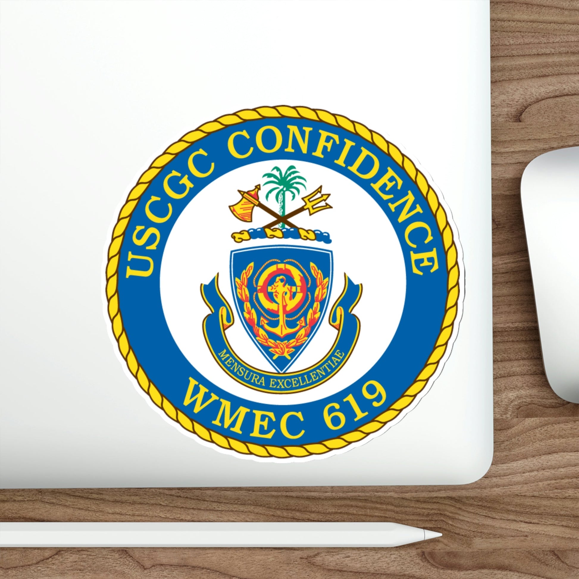 USCGC Confidence WMEC 619 (U.S. Coast Guard) STICKER Vinyl Die-Cut Decal-The Sticker Space