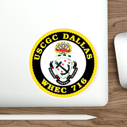 USCGC Dallas WHEC 716 (U.S. Coast Guard) STICKER Vinyl Die-Cut Decal-The Sticker Space