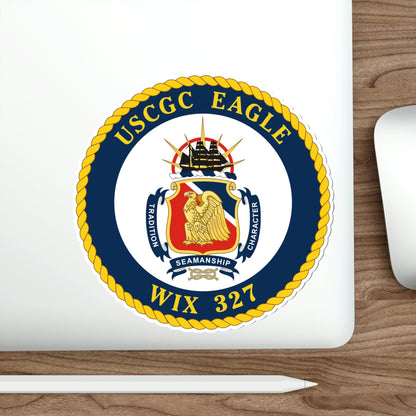 USCGC Eagle WIX 327 (U.S. Coast Guard) STICKER Vinyl Die-Cut Decal-The Sticker Space