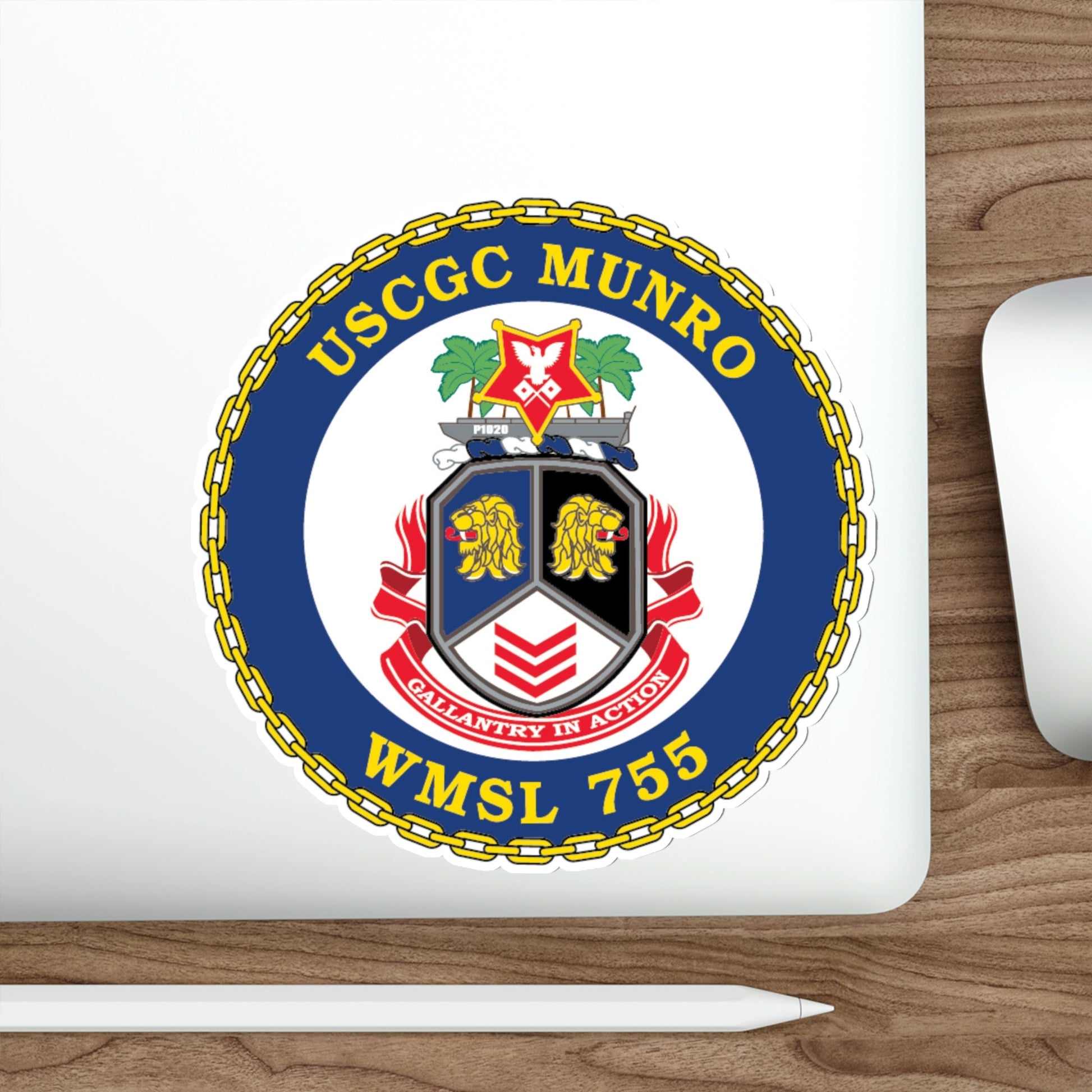 USCGC Munro WMSL 755 (U.S. Coast Guard) STICKER Vinyl Die-Cut Decal-The Sticker Space