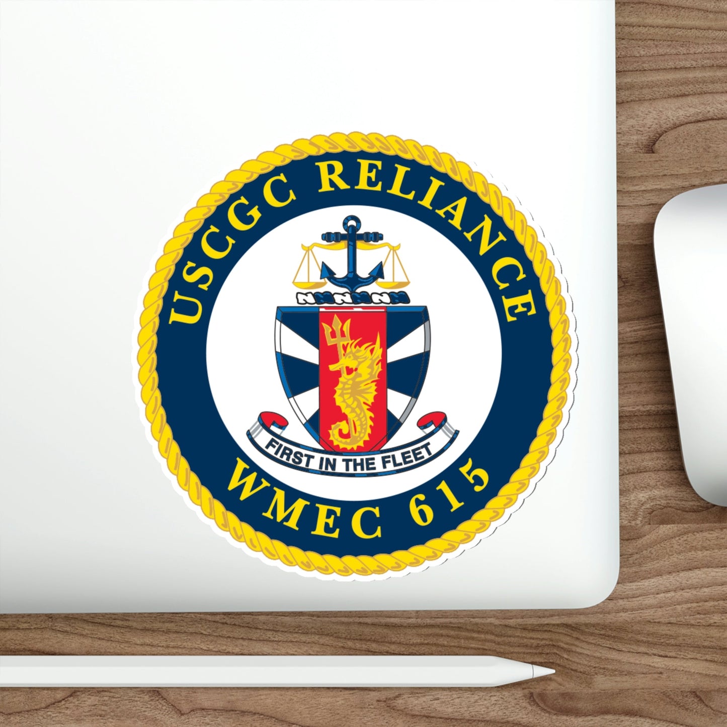 USCGC Reliance (U.S. Coast Guard) STICKER Vinyl Die-Cut Decal-The Sticker Space