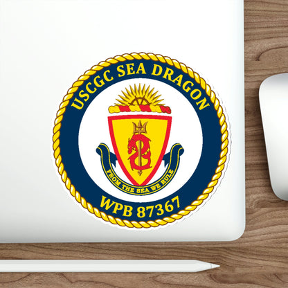USCGC Sea Dragon WPB 87367 (U.S. Coast Guard) STICKER Vinyl Die-Cut Decal-The Sticker Space