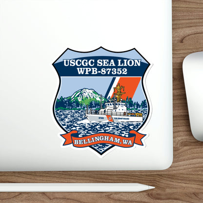 USCGC Sea Lions WPB 87352 (U.S. Coast Guard) STICKER Vinyl Die-Cut Decal-The Sticker Space