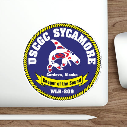 USCGC Sycamore WLB 209 (U.S. Coast Guard) STICKER Vinyl Die-Cut Decal-The Sticker Space
