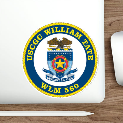 USCGC William Tate WLM 560 (U.S. Coast Guard) STICKER Vinyl Die-Cut Decal-The Sticker Space