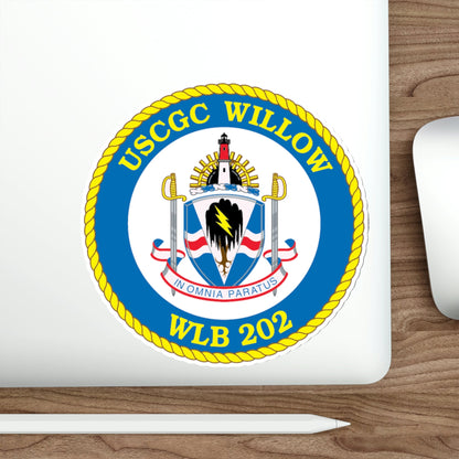 USCGC Willow WLB 202 (U.S. Coast Guard) STICKER Vinyl Die-Cut Decal-The Sticker Space