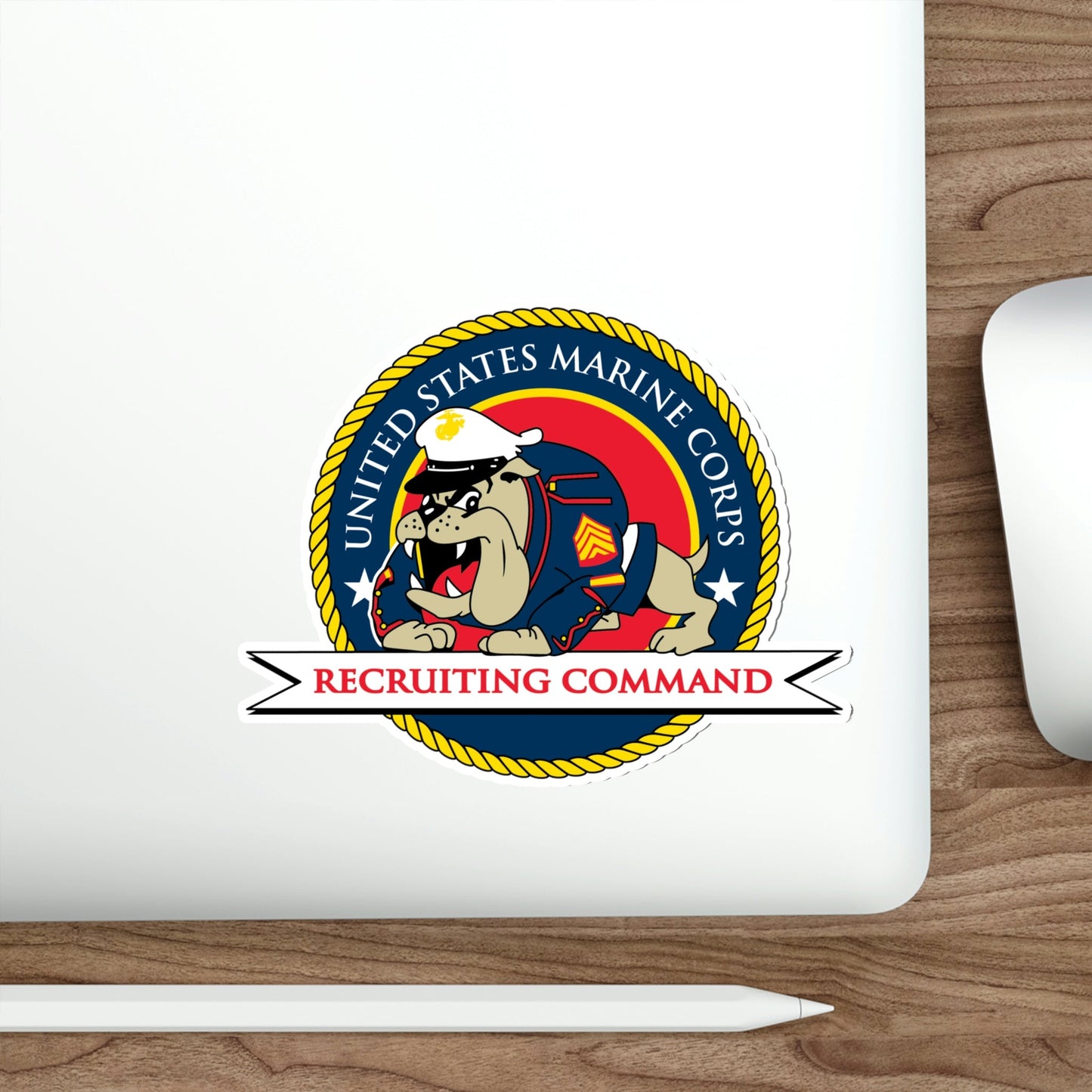 USMC Recruiting Command (USMC) STICKER Vinyl Die-Cut Decal-The Sticker Space