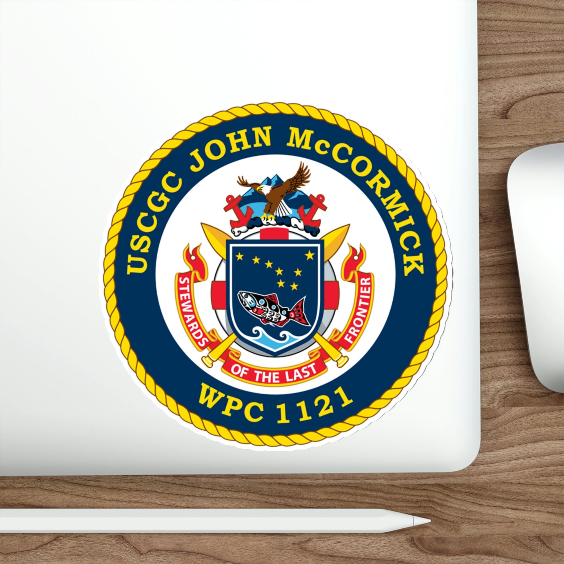 USS John McCormick WPC 1121 (U.S. Coast Guard) STICKER Vinyl Die-Cut Decal-The Sticker Space