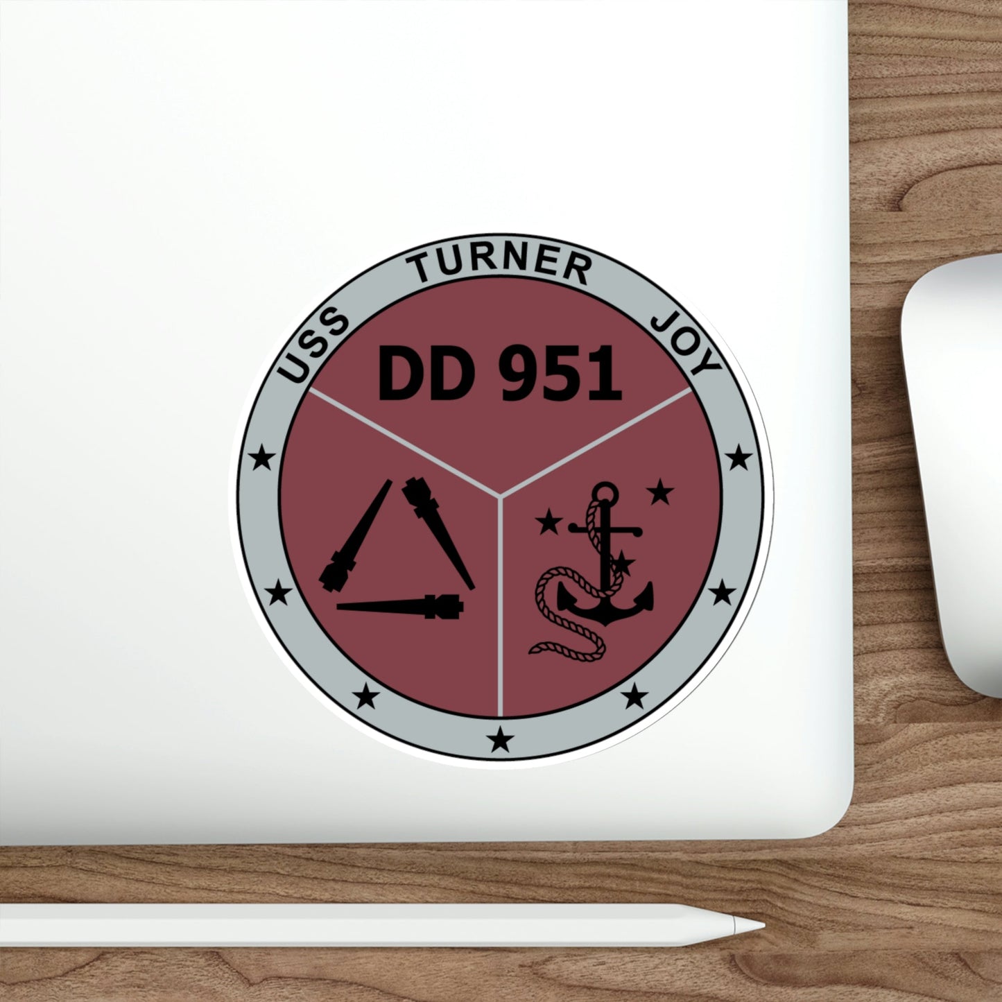 USS Turner Joy DD951 (U.S. Navy) STICKER Vinyl Die-Cut Decal-The Sticker Space