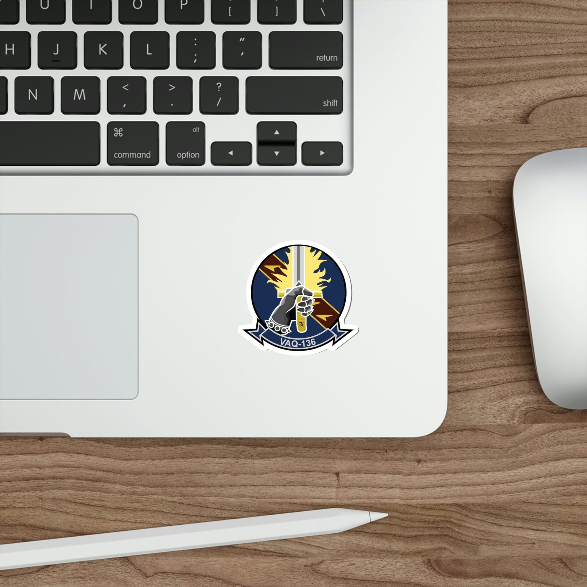 VAQ 136 Electronic Attack Squadron 136 (U.S. Navy) STICKER Vinyl Die-Cut Decal-The Sticker Space