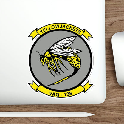 VAQ 138 Electronic Attack Squadron 138 (U.S. Navy) STICKER Vinyl Die-Cut Decal-The Sticker Space
