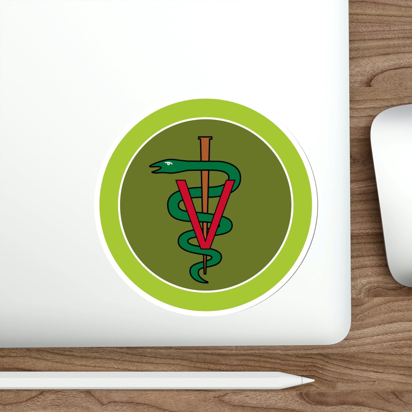 Veterinary Medicine (Boy Scouts Merit Badge) STICKER Vinyl Die-Cut Decal-The Sticker Space