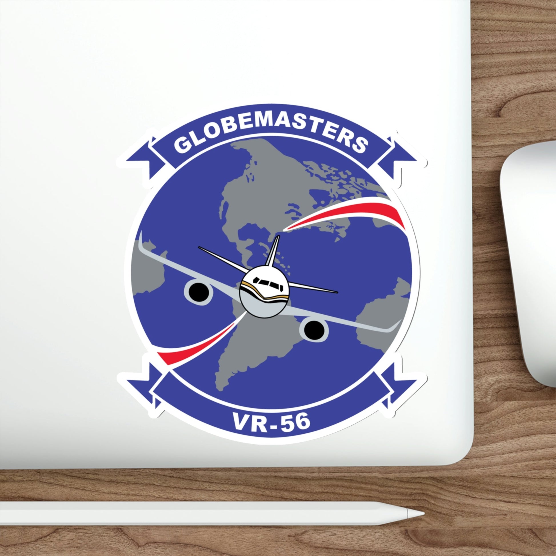 VR 56 Globemasters (U.S. Navy) STICKER Vinyl Die-Cut Decal-The Sticker Space