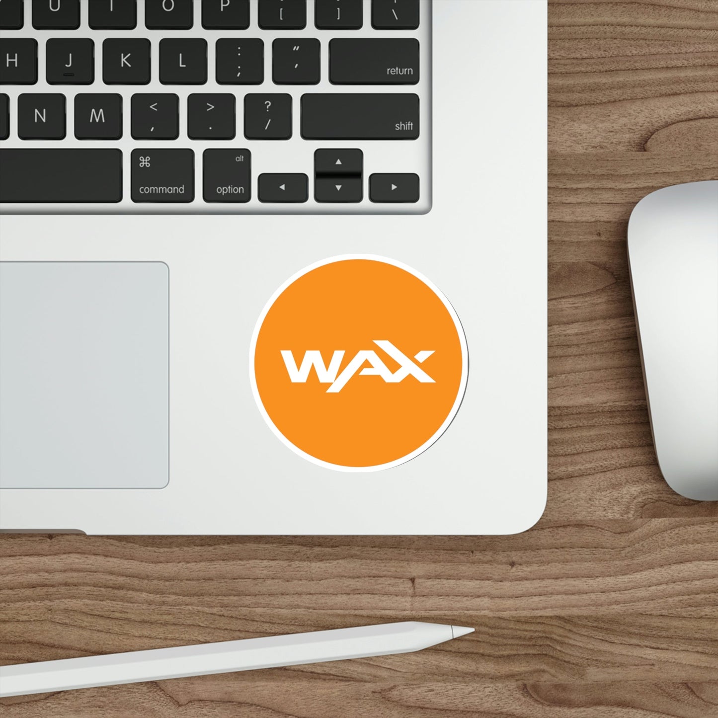 WAX WAXP (Cryptocurrency) STICKER Vinyl Die-Cut Decal-The Sticker Space