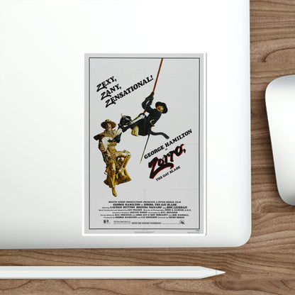 Zorro, the Gay Blade 1981 Movie Poster STICKER Vinyl Die-Cut Decal-The Sticker Space